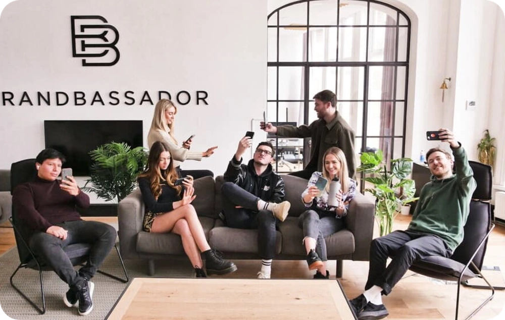 Brandbassador account search in Ocean.io