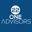22 One Advisors logo