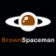 BrownSpaceman logo